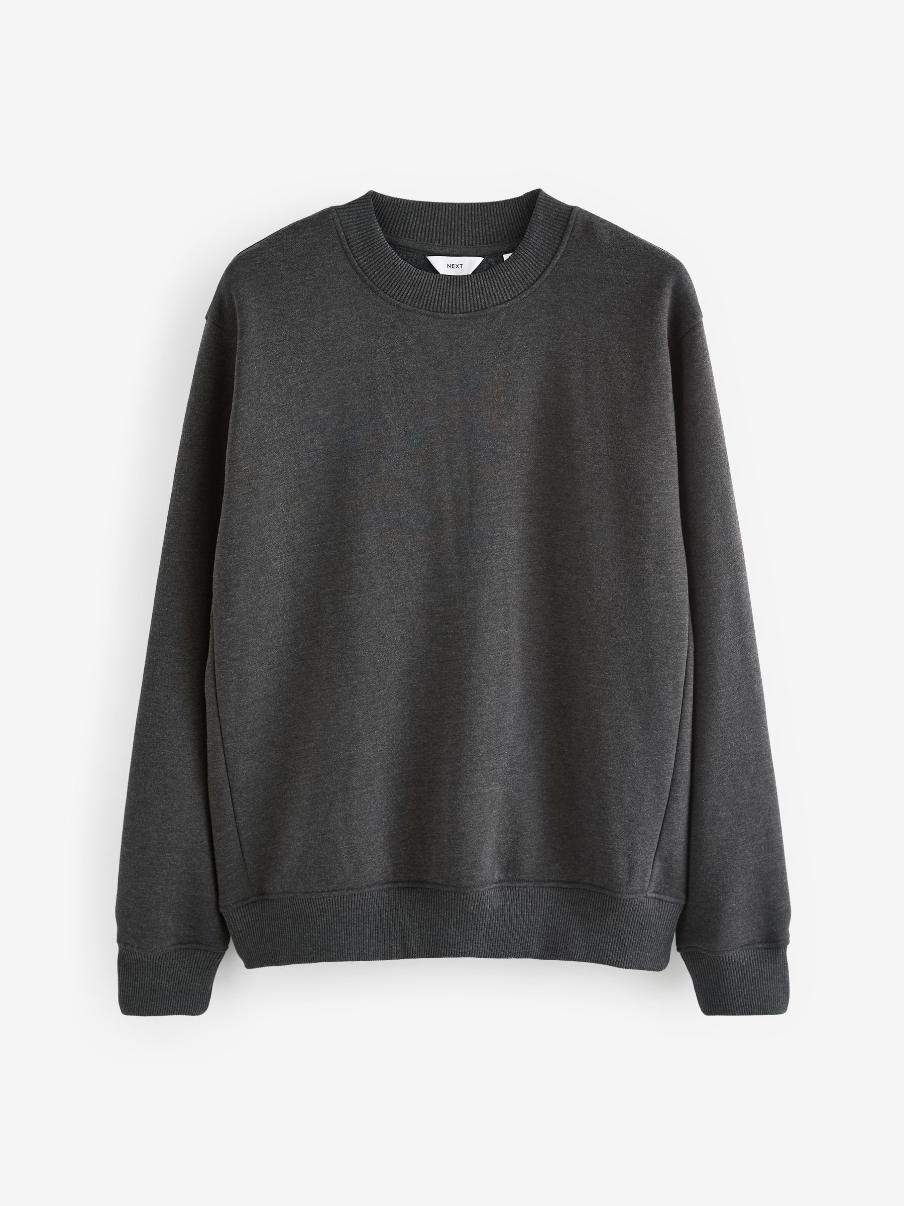 Buy Charcoal Grey Rich Jersey Crew Sweatshirt from the Next UK online shop