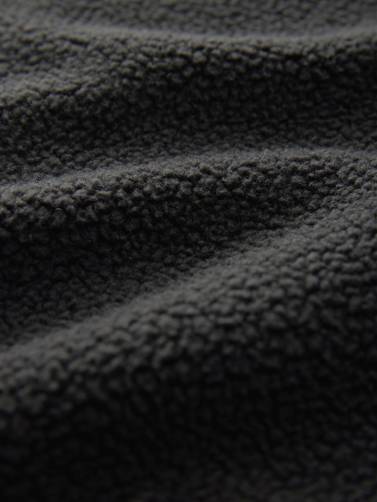 Black Zip Neck Quarter Fleece - Image 7 of 7