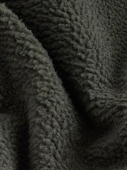 Green Zip Neck Quarter Fleece - Image 8 of 8
