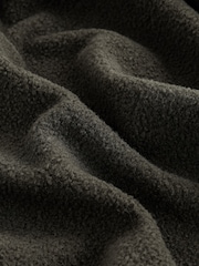 أخضر - سويت شيرت برقبة بسحاب مصنوع من مزيج الصوف - صورة 11 من 12