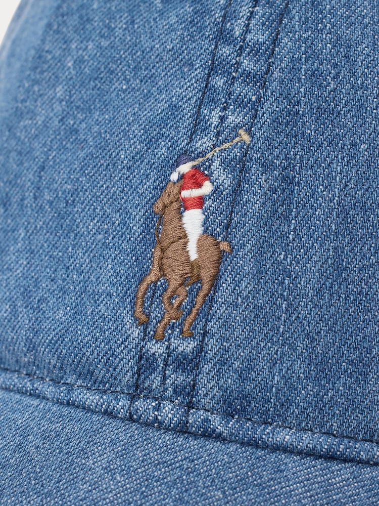 Polo Ralph Lauren Seasonal Bear Denim Classic Cap - Imagen 3 de 3