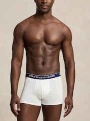 Polo Ralph Lauren White Classic Trunks 5 Pack - Image 2 of 9