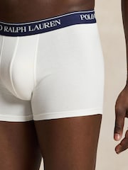 Polo Ralph Lauren White Classic Trunks 5 Pack - Image 4 of 9