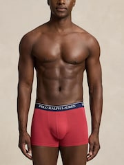Polo Ralph Lauren White Classic Trunks 5 Pack - Image 8 of 9