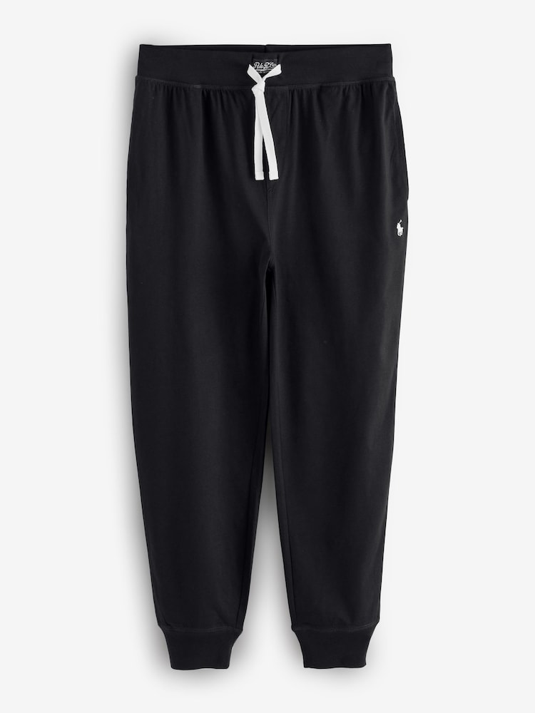Polo Ralph Lauren Black Lounge Cuffed Joggers - Image 1 of 1
