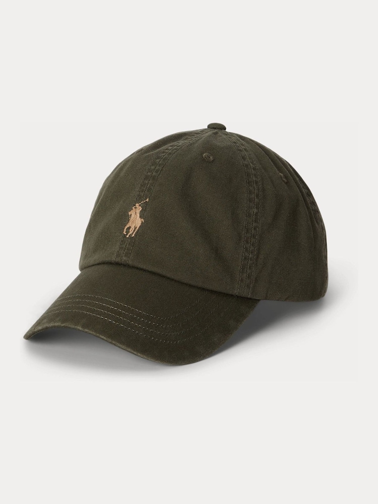 Polo Ralph Lauren Green Classic Cap - Image 1 of 3 Polo Ralph Lauren Green Classic Cap - Image 1 of 3