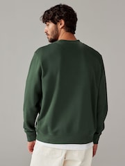 Vert kaki - Sweat-shirt Rich Jersey Col rond - Image 2 de 7