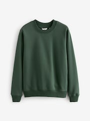 Vert kaki - Sweat-shirt Rich Jersey Col rond - Image 5 de 7