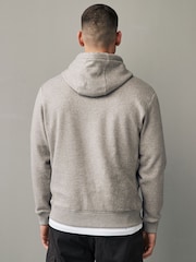Neutral Regular Fit Rich Jersey Fabric Hoodie - Image 3 of 8