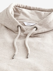Neutral Regular Fit Rich Jersey Fabric Hoodie - Image 8 of 8