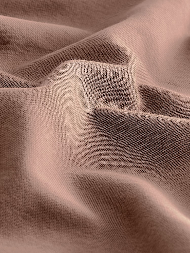 Grey/Brown Regular Fit Cotton Rich Jersey Crew Sweatshirt - Image 7 of 7