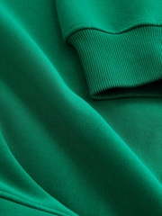 Bright Green Heavyweight Soft Touch Crew Neck Sweatshirt - Image 6 of 6
