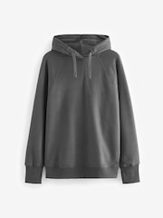 Slate Grey Active Longline Overhead Hoodie - Image 4 of 5