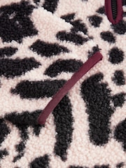 Eläninkuosi Leopardi - Teddy Teddykangas Cozy Longline Quarter vetoketjullinen fleece - Kuva 9 / 9