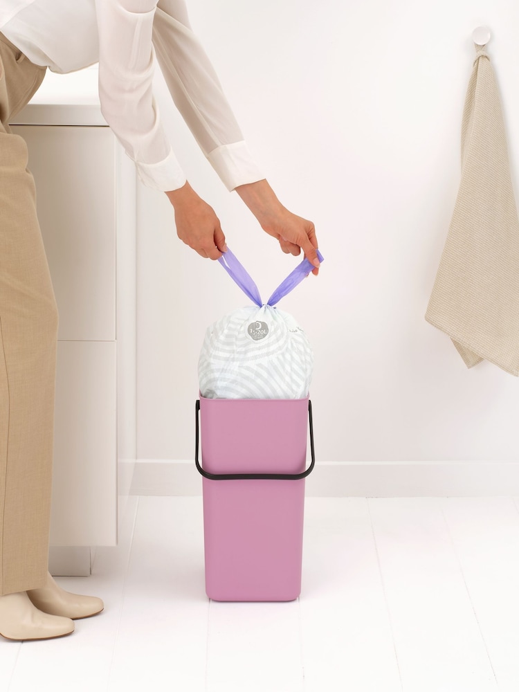 Brabantia Lilac Pink Sort & Go Bin - Image 6 of 6 Brabantia Lilac Pink Sort & Go Bin - Image 6 of 6