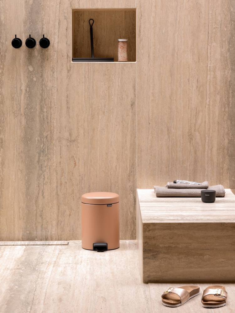 Brabantia Warm Copper NewIcon Pedal Bin - Image 1 of 6 Brabantia Warm Copper NewIcon Pedal Bin - Image 1 of 6