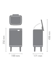 Brabantia Soft Beige Bo Waste Bin - Image 4 of 6