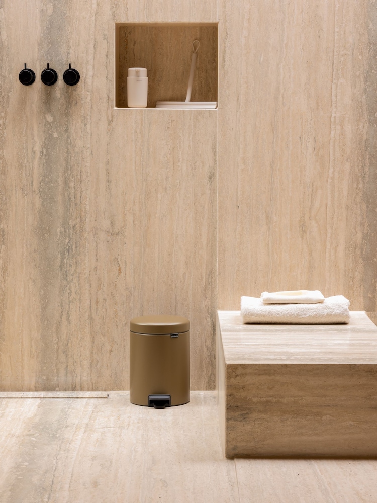 Brabantia Warm Brass NewIcon Pedal Bin - Image 1 of 6 Brabantia Warm Brass NewIcon Pedal Bin - Image 1 of 6