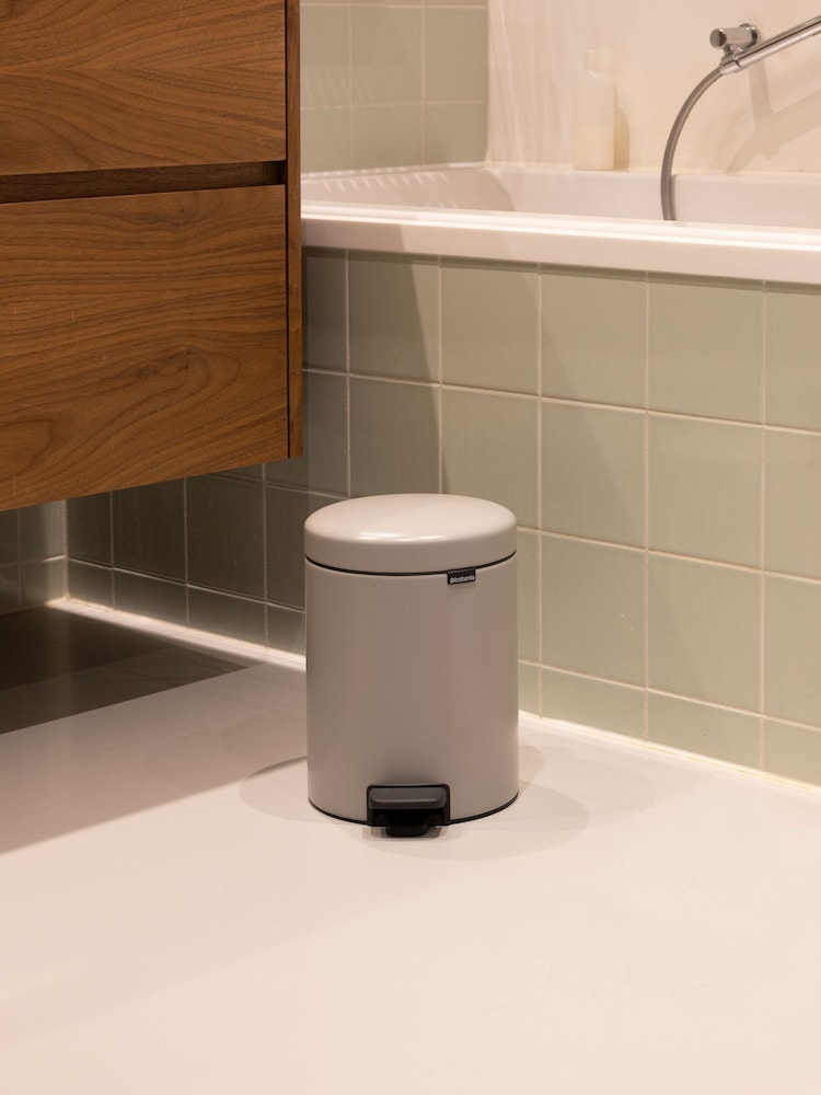 Brabantia Soft Grey NewIcon Pedal Bin - Image 1 of 6 Brabantia Soft Grey NewIcon Pedal Bin - Image 1 of 6