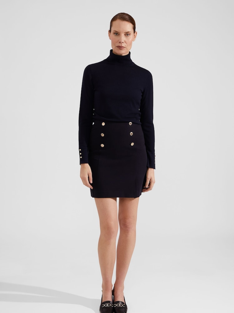 Hobbs Blue Hanna Skirt - Image 1 of 4