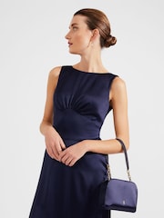 Hobbs Blue Milan Shoulder Bag - Image 2 of 4
