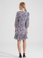 Hobbs Blue Lilith Dress - Image 2 of 4