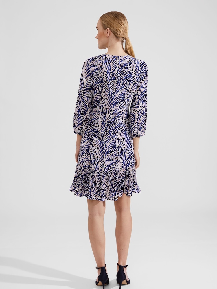 Hobbs Blue Lilith Dress - Image 2 of 4