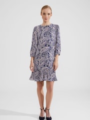 Hobbs Blue Lilith Dress - Image 3 of 4