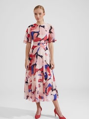 Hobbs Multi Petite Freya Dress - Image 1 of 3
