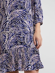 Hobbs Blue Petite Lilith Dress - Image 3 of 4