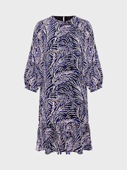 Hobbs Blue Petite Lilith Dress - Image 4 of 4
