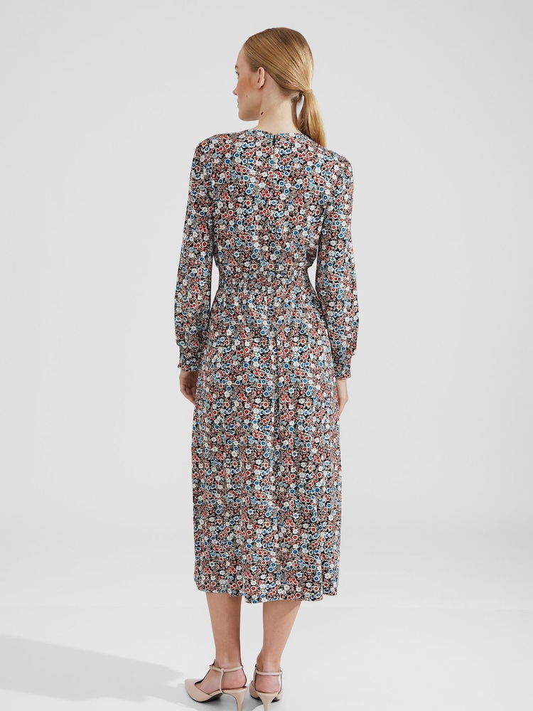 Hobbs Multi Maddy Jersey Dress - Image 2 of 4