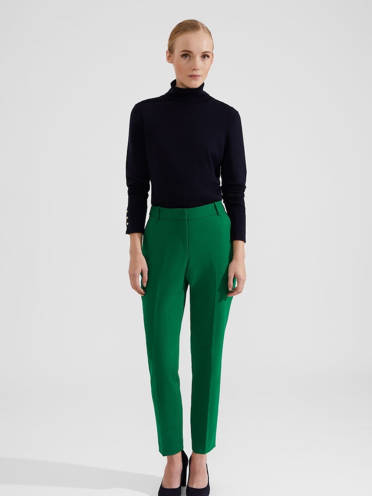 Hobbs Green Petite Suki Trousers - Image 1 of 4
