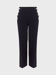 Hobbs Blue Petite Hana Trousers - Image 5 of 5
