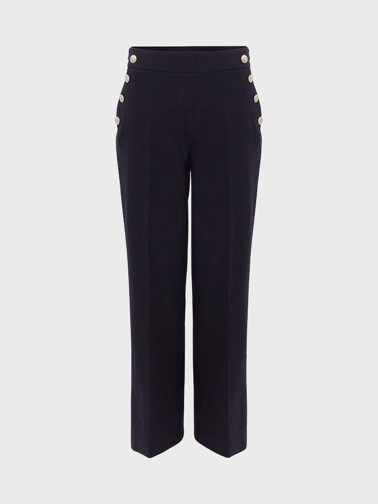 Hobbs Blue Petite Hana Trousers - Image 5 of 5