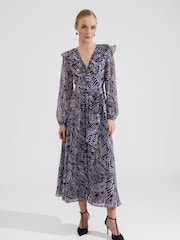 Hobbs Blue Rosana Dress - Image 2 of 5