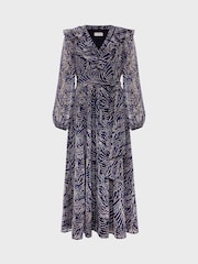 Hobbs Blue Rosana Dress - Image 5 of 5