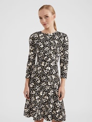 Hobbs Black Petite Ami Dress - Image 1 of 4