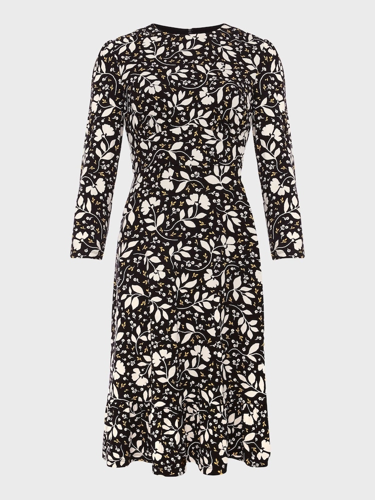 Hobbs Black Petite Ami Dress - Image 4 of 4