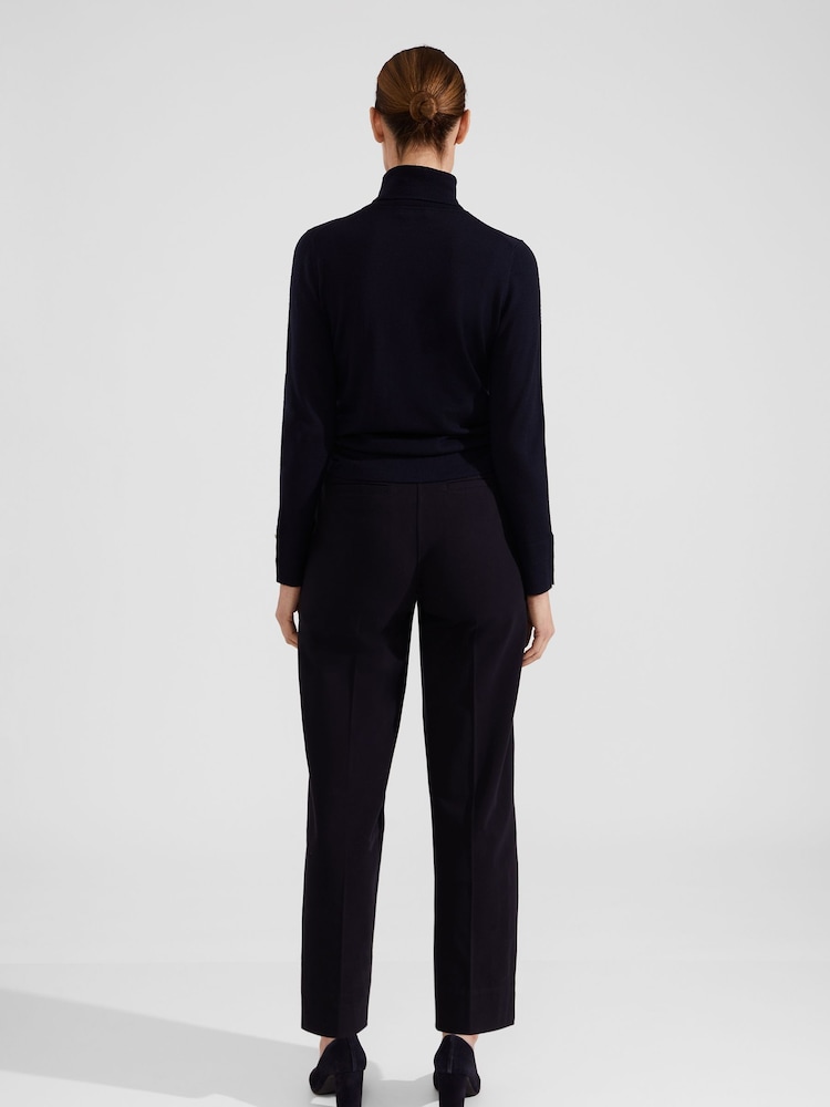 Hobbs Blue Petite Petite Hana Trousers - Image 2 of 4 Hobbs Blue Petite Petite Hana Trousers - Image 2 of 4