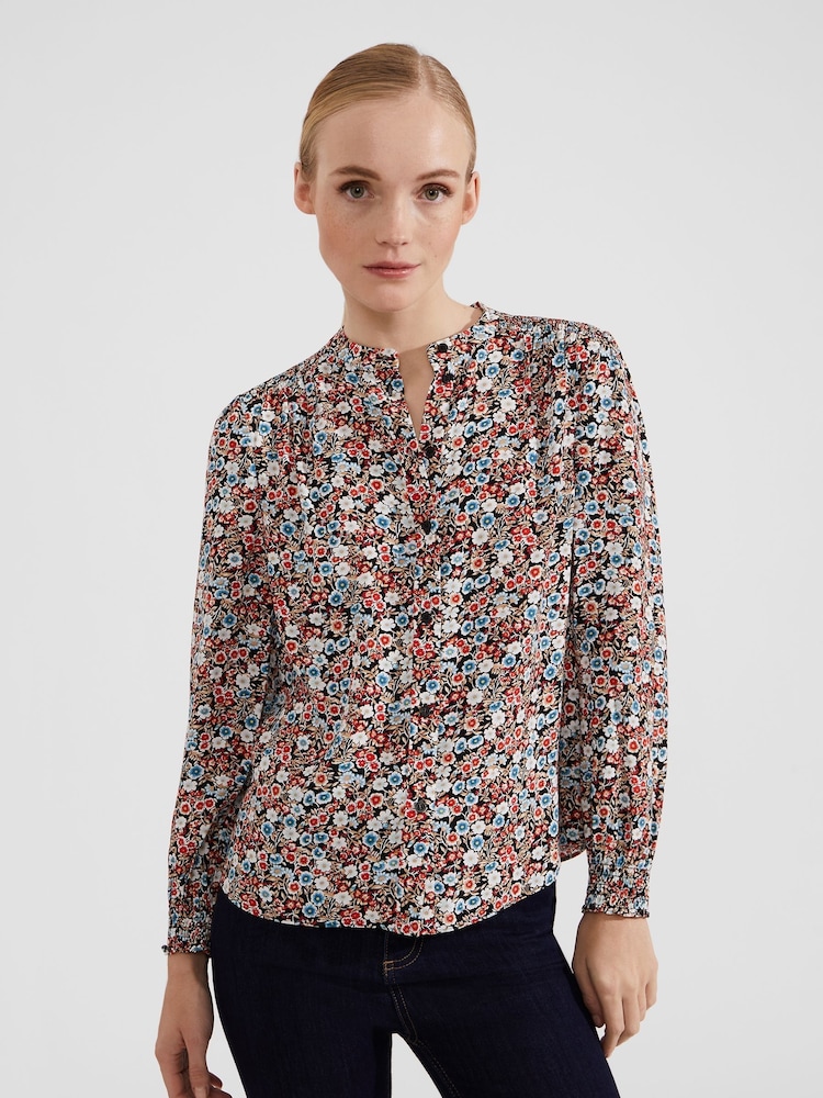 Hobbs Multi Brienna Blouse - Image 1 of 4