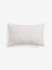 Natural Borg Christmas Embroidered Cushion - Image 4 of 5