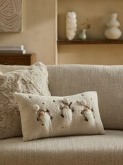Natural Let It Snow Gonk Trio Cushion - Image 1 of 4