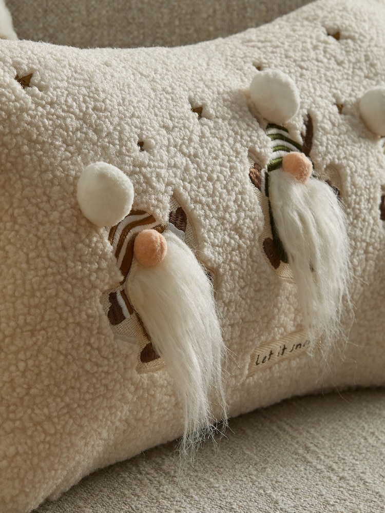 Natural Let It Snow Gonk Trio Cushion - Image 2 of 4