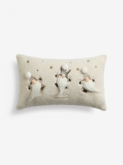Natural Let It Snow Gonk Trio Cushion - Image 3 of 4