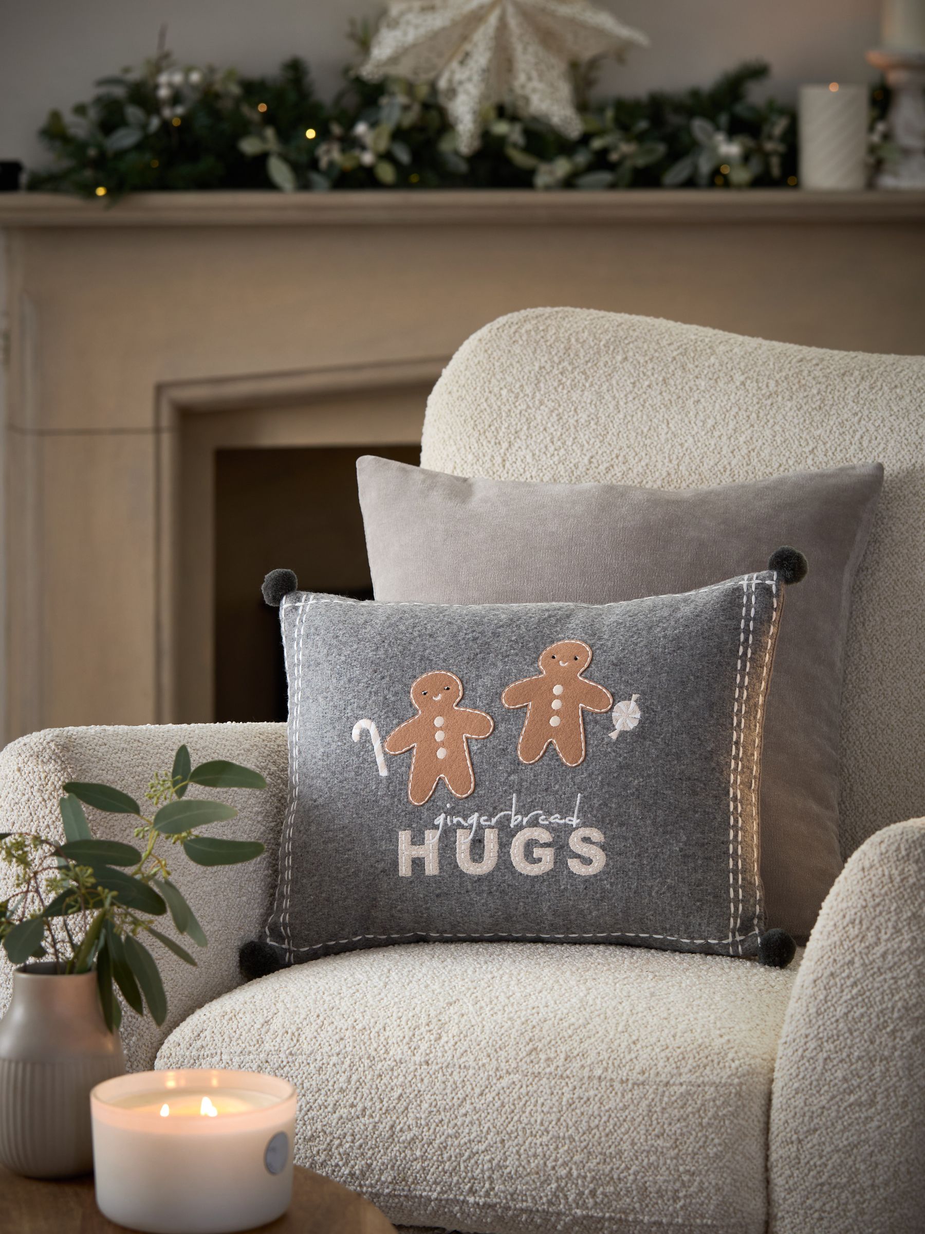 Grey cushions next sales