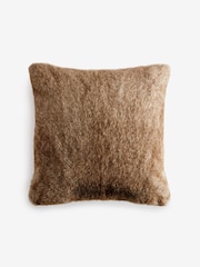 Brown Bear Faux Fur Cushion - Image 4 of 7