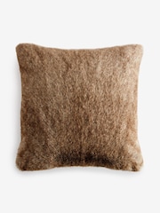 Brown Bear Faux Fur Cushion - Image 6 of 7