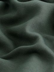 Green Quarter Zip Neck Funnel Sweatshirt - Image 8 of 8