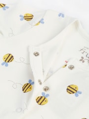 Set de regalo de 2 piezas con abejas de Frugi - Imagen 3 de 5